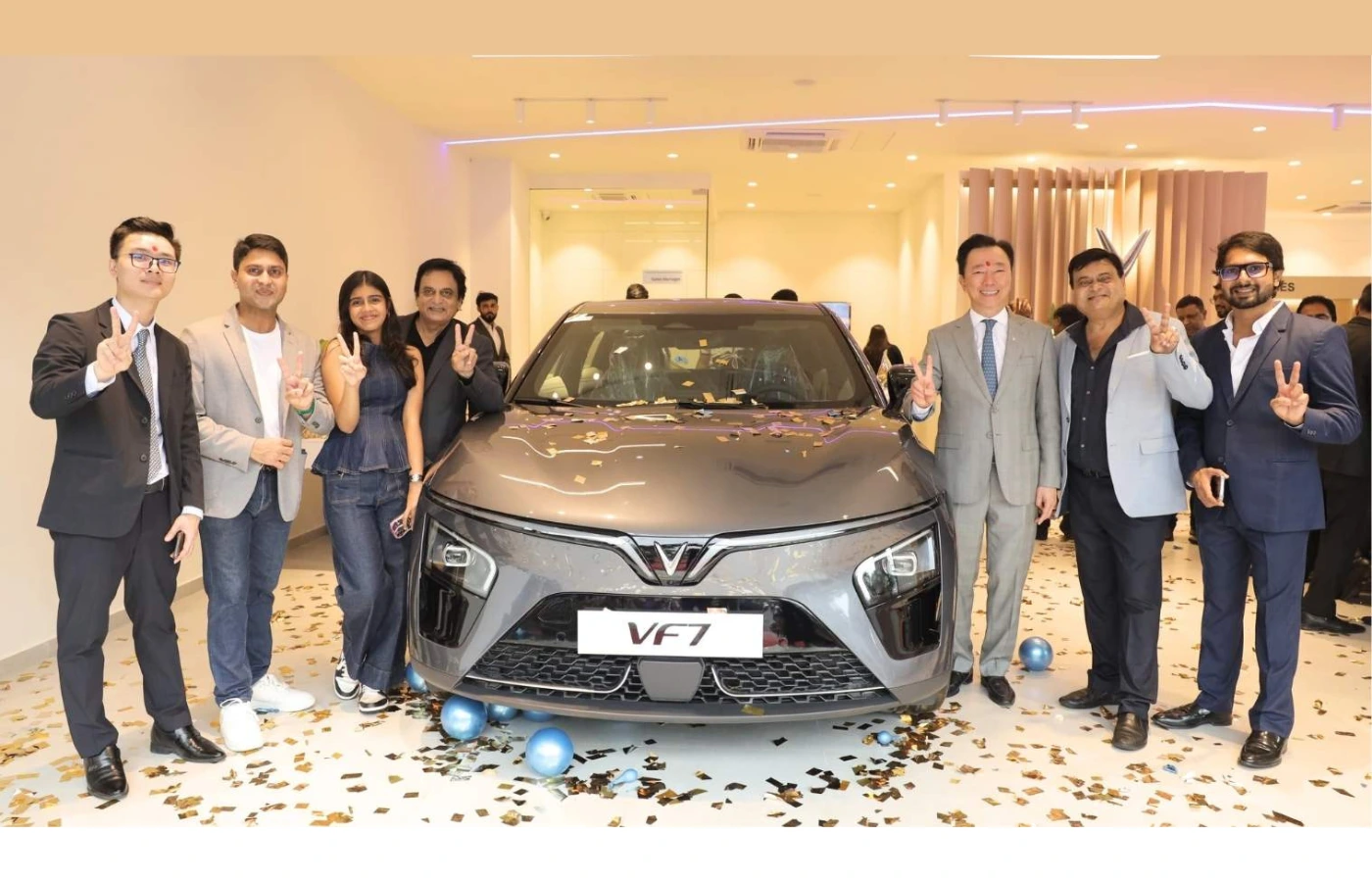 Vinfast has launched its inaugural showroom in India and aims to establish 34 additional locations by the end of 2025.